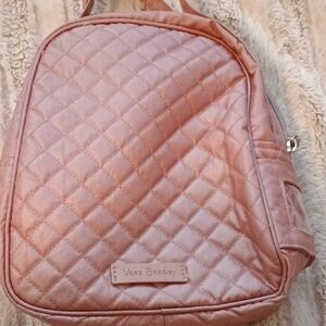 Vera Bradley Pink Quilted Daypack